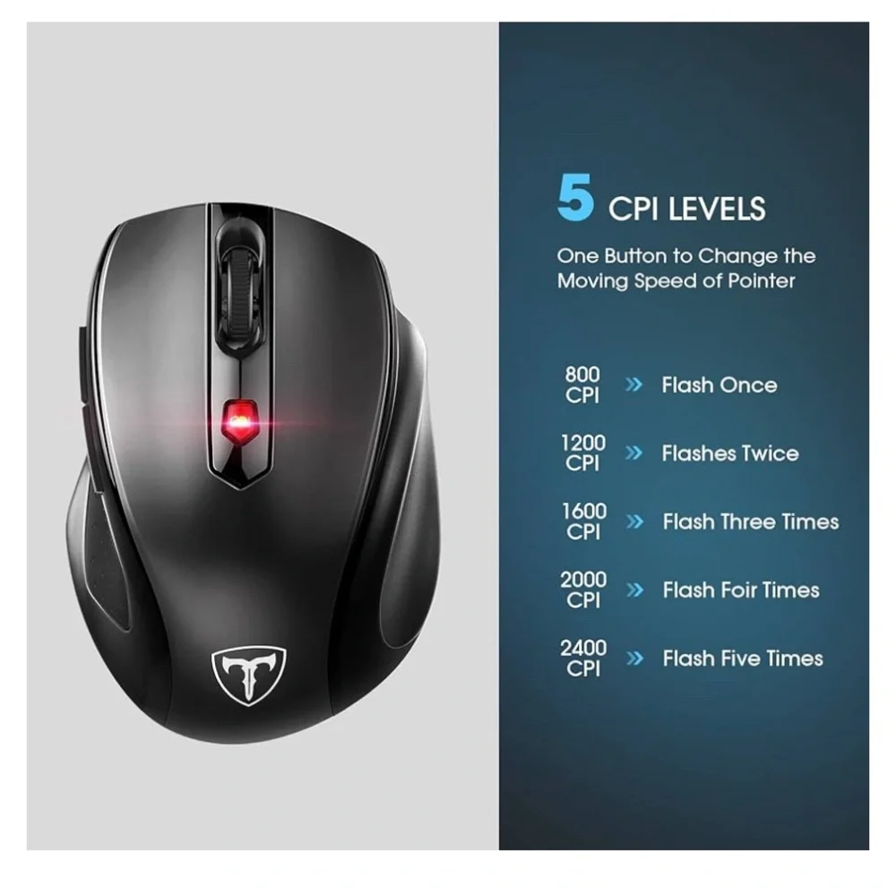 Wireless Ergonomic Mouse